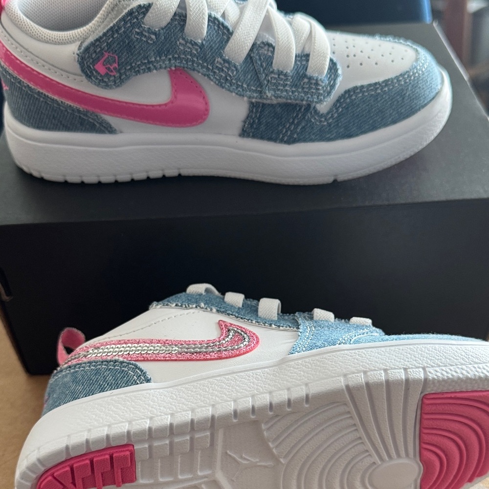 Jordan Kids Sneakers - Blue, White, Pink